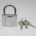 Chrome Plated Rhombic Type Padlock with Flat Keys (GRP)